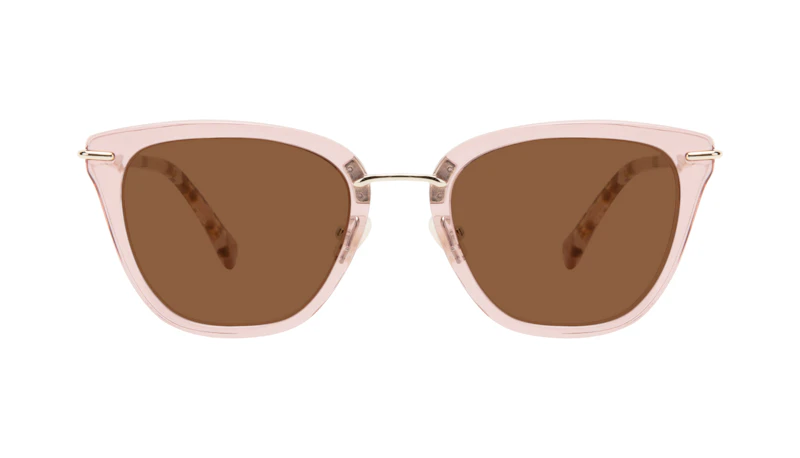 Affordable Fashion Glasses Square Sunglasses Women Flirt Rose