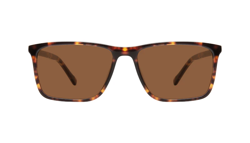 Affordable Fashion Glasses Rectangle Sunglasses Men Skill Tortoise