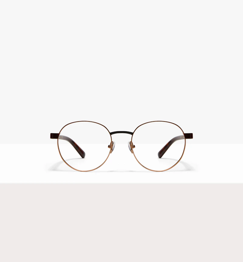 Affordable Fashion Glasses Round Eyeglasses Men Alter Dark Brass