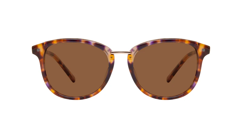 Affordable Fashion Glasses Round Sunglasses Women Bella Petite Dark Tortoise