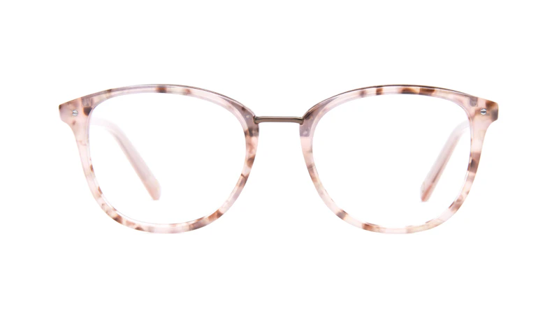 Lunettes tendance Carrée Ronde Lunettes de vue Femmes Bella Blush Tortie
