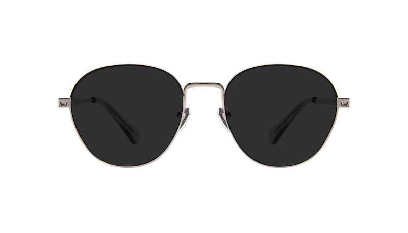 Affordable Fashion Glasses Round Sunglasses Women Brace Silver