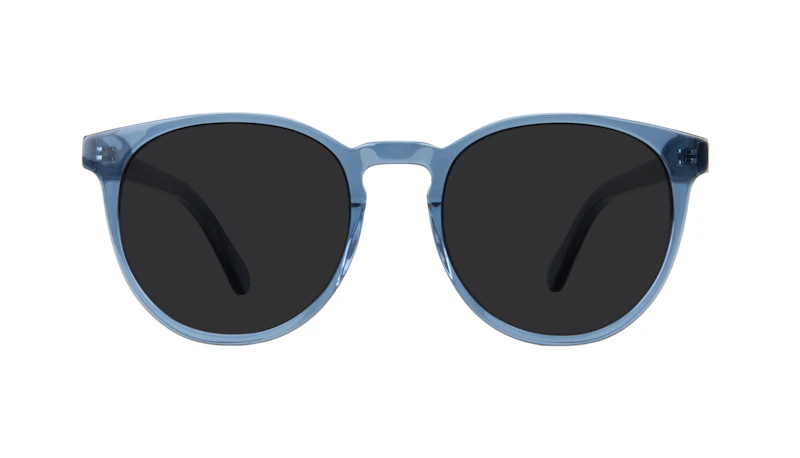 Affordable Fashion Glasses Round Sunglasses Women Brilliant Midnight