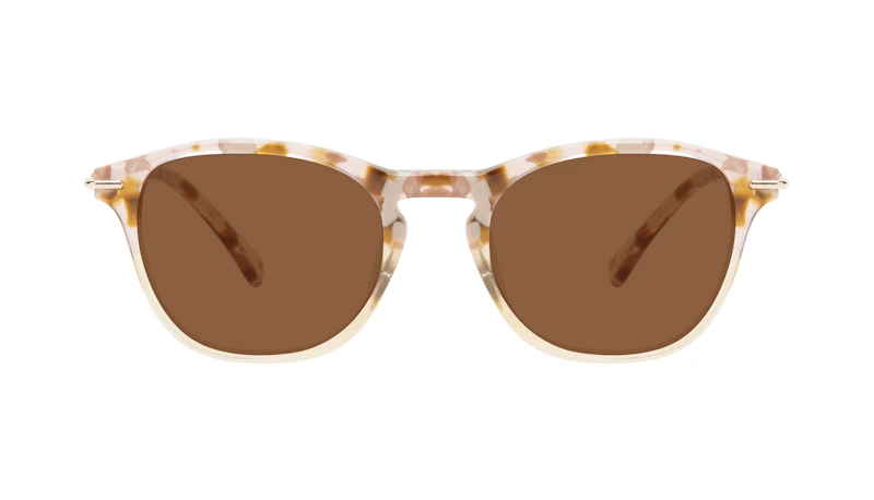 Affordable Fashion Glasses Square Sunglasses Women Charming Blond Flake