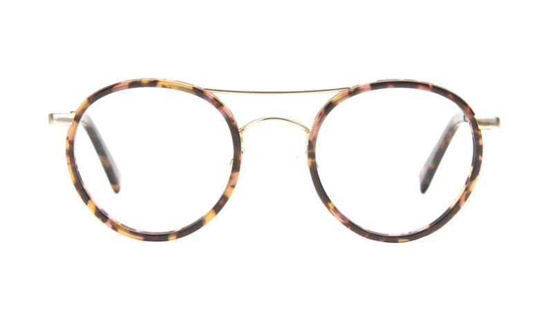 Affordable Fashion Glasses Aviator Round Eyeglasses Women Chelsea Gold Tortoise