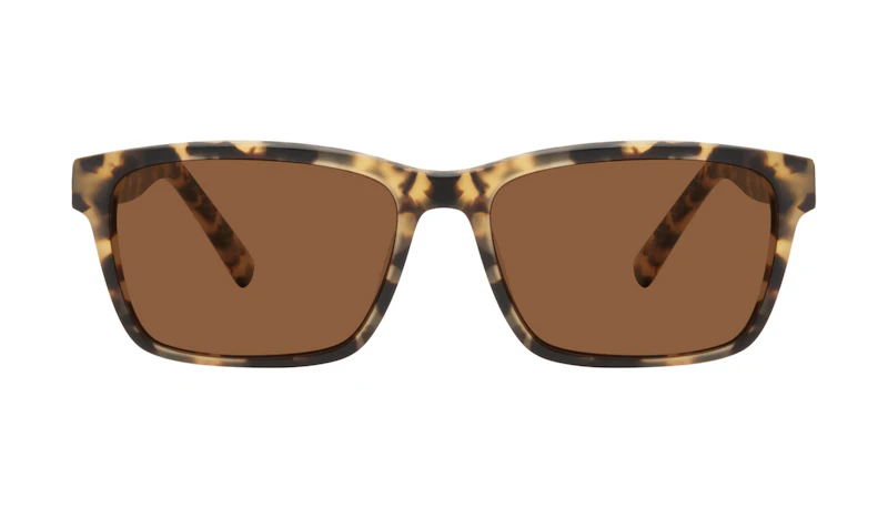 Affordable Fashion Glasses Square Sunglasses Men Chief Tortoise Matte