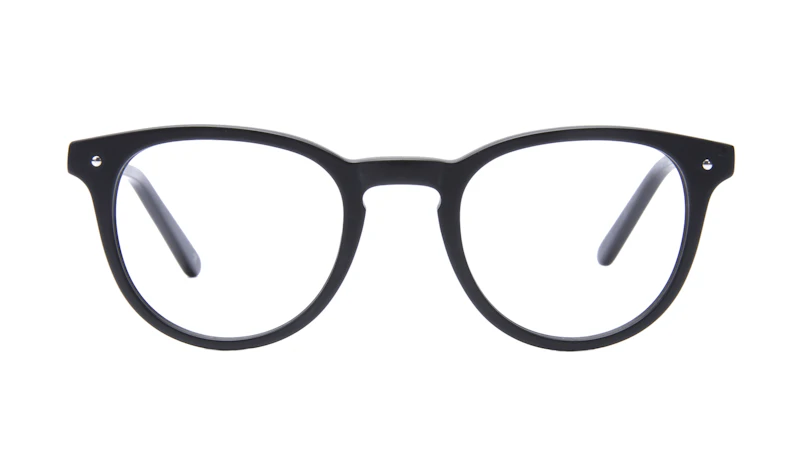 Affordable Fashion Glasses Round Eyeglasses Men Cult Matte Black