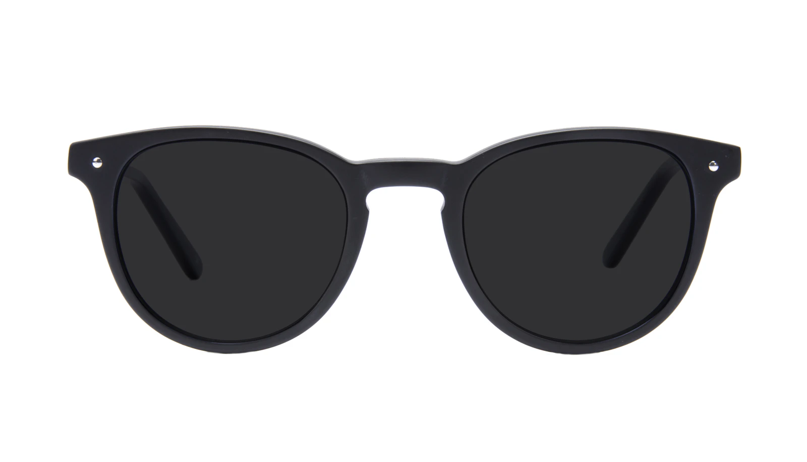 Affordable Fashion Glasses Round Sunglasses Men Cult Matte Black
