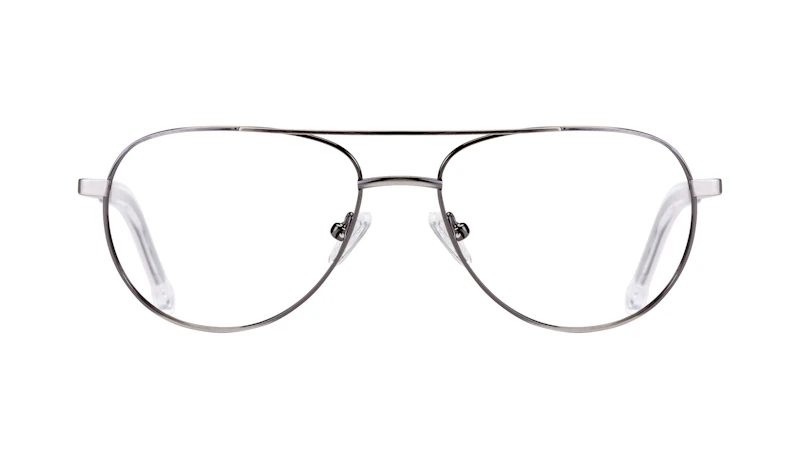 Affordable Fashion Glasses Aviator Eyeglasses Men Devoted Silver
