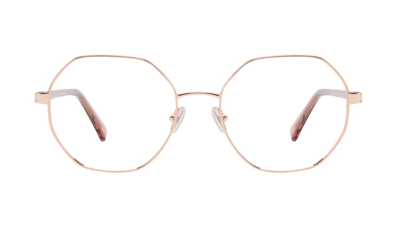 Lunettes tendance Ronde Lunettes de vue Femmes Fantasy Rose