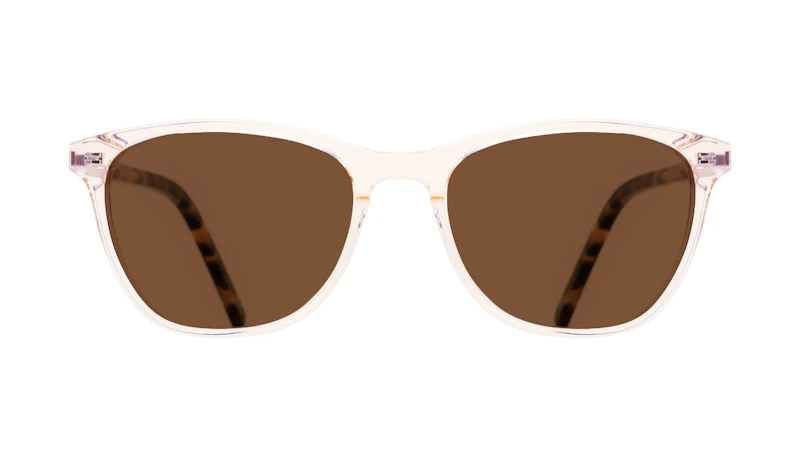 Affordable Fashion Glasses Rectangle Sunglasses Women Folk Blond Tortoise