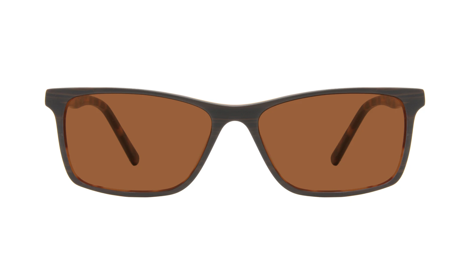 Affordable Fashion Glasses Rectangle Sunglasses Men Henri Brown Stripes