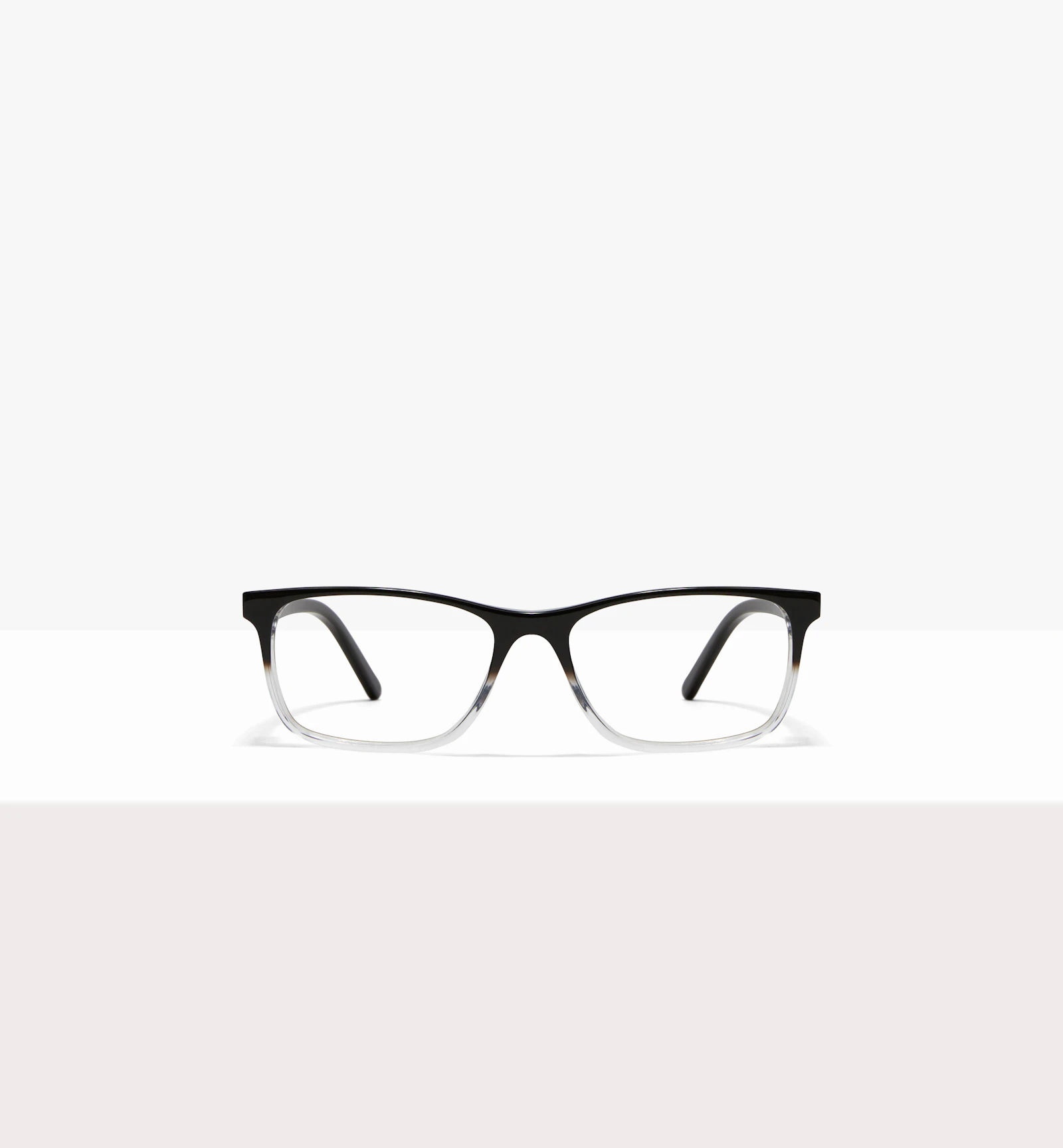 Affordable Fashion Glasses Rectangle Eyeglasses Men Henri Onyx Clear