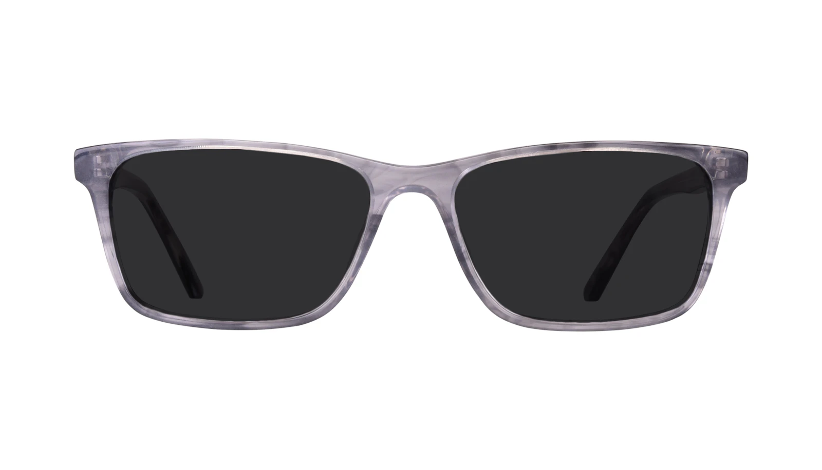 Affordable Fashion Glasses Rectangle Sunglasses Men Henri Smokey Grey