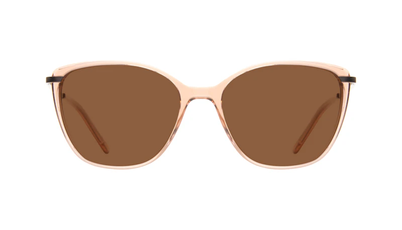 Affordable Fashion Glasses Rectangle Square Sunglasses Women Illusion Rose