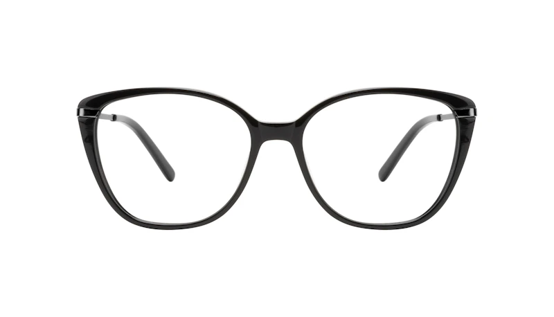 Lunettes tendance Rectangle Carrée Lunettes de vue Femmes Illusion Onyx