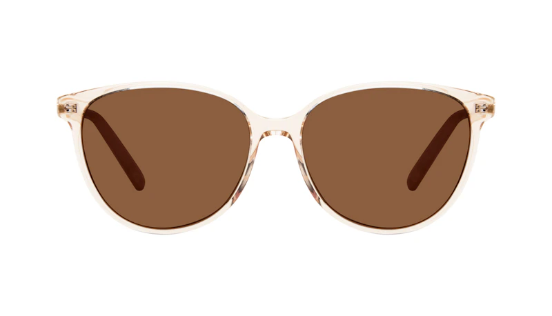 Affordable Fashion Glasses Cat Eye Sunglasses Women Imagine II Golden Marble