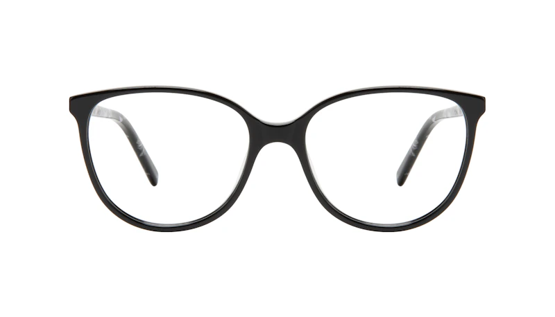 Lunettes tendance Ronde Lunettes de vue Femmes Imagine Petite Onyx