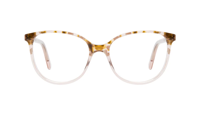 Lunettes tendance Ronde Lunettes de vue Femmes Imagine Petite Rose Flake