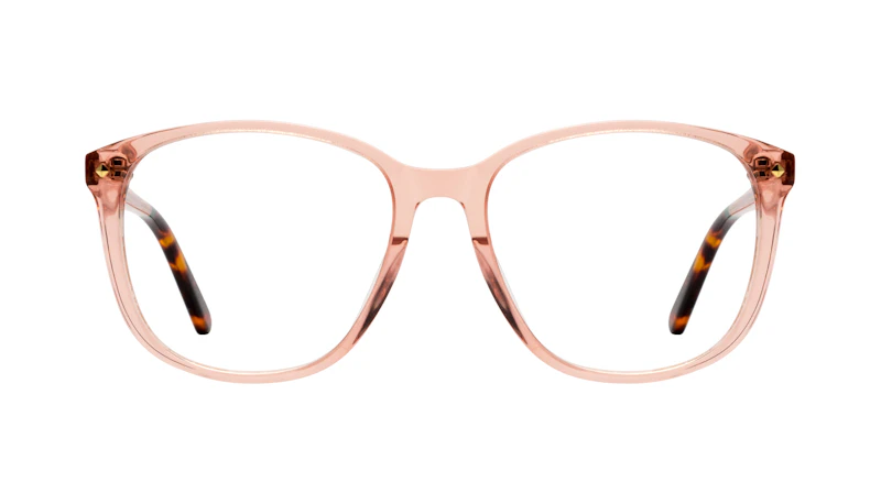 Affordable Fashion Glasses Square Eyeglasses Women Lauren Peach