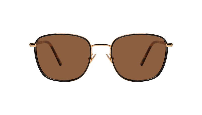 Affordable Fashion Glasses Rectangle Sunglasses Women Lawrence Fusain