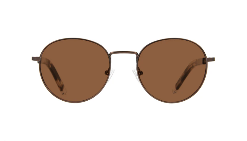 Affordable Fashion Glasses Round Sunglasses Men Lean Mud