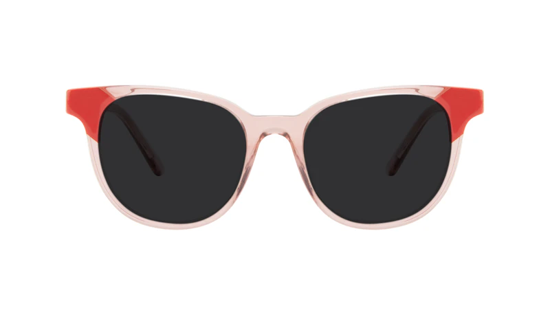 Affordable Fashion Glasses Square Sunglasses Women Lively Pink Coral
