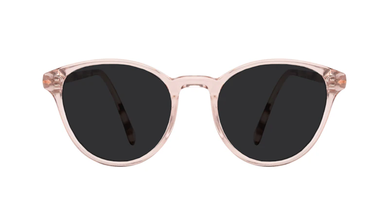 Affordable Fashion Glasses Round Sunglasses Women London Blush