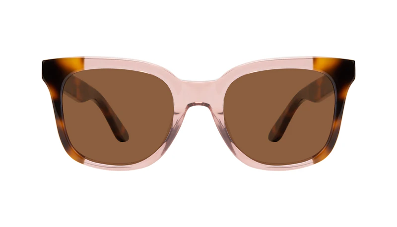 Affordable Fashion Glasses Square Sunglasses Women Mighty Rose Tort