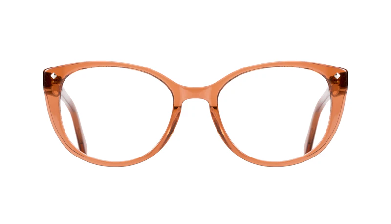 Lunettes tendance Oeil de chat Lunettes de vue Femmes Mist Umber