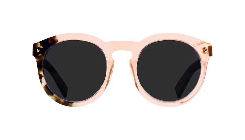 Affordable Fashion Glasses Round Sunglasses Women Mood Peach