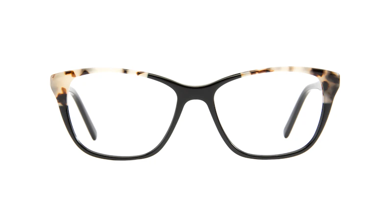 Lunettes tendance Oeil de chat Lunettes de vue Femmes Myrtle Petite Ebony Granite
