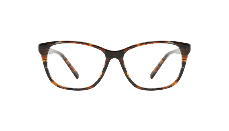 Lunettes tendance Oeil de chat Lunettes de vue Femmes Myrtle Petite Mahogany