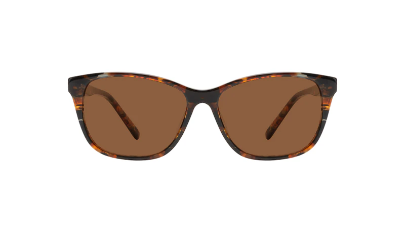 Affordable Fashion Glasses Cat Eye Sunglasses Women Myrtle Petite Mahogany