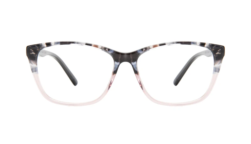Lunettes tendance Oeil de chat Rectangle Lunettes de vue Femmes Myrtle Carbone Pink