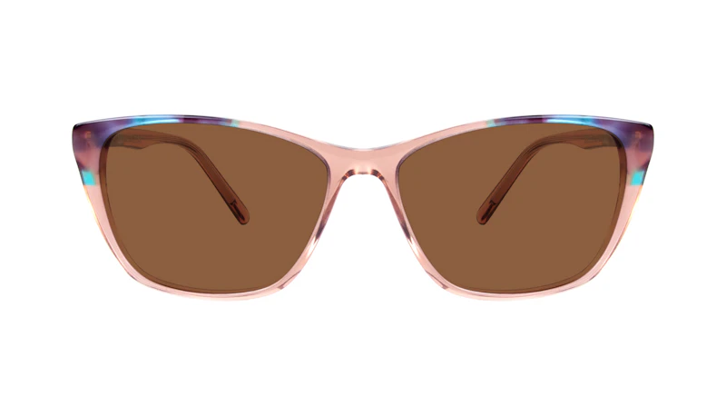 Affordable Fashion Glasses Cat Eye Rectangle Sunglasses Women Myrtle Rose Dazzling