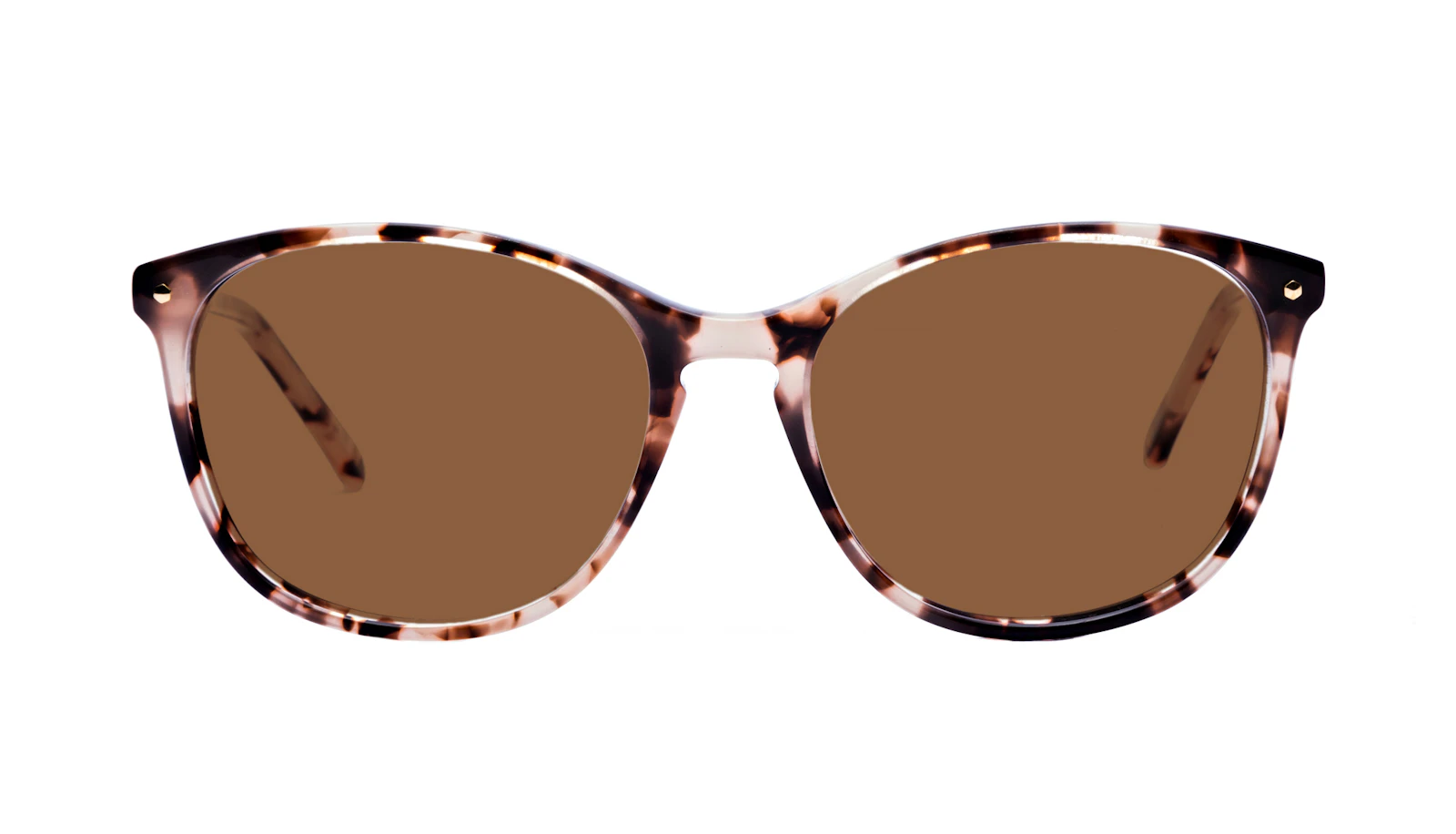 Affordable Fashion Glasses Rectangle Square Round Sunglasses Women Nadine Pink Tortoise