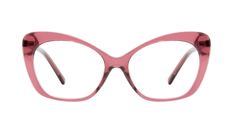 Lunettes tendance Oeil de chat Lunettes de vue Femmes Obvious Orchid