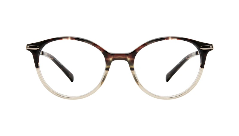 Lunettes tendance Ronde Lunettes de vue Femmes One Golden Tort