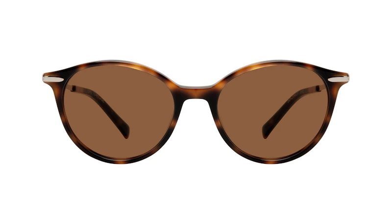 Affordable Fashion Glasses Round Sunglasses Women One Tortoise