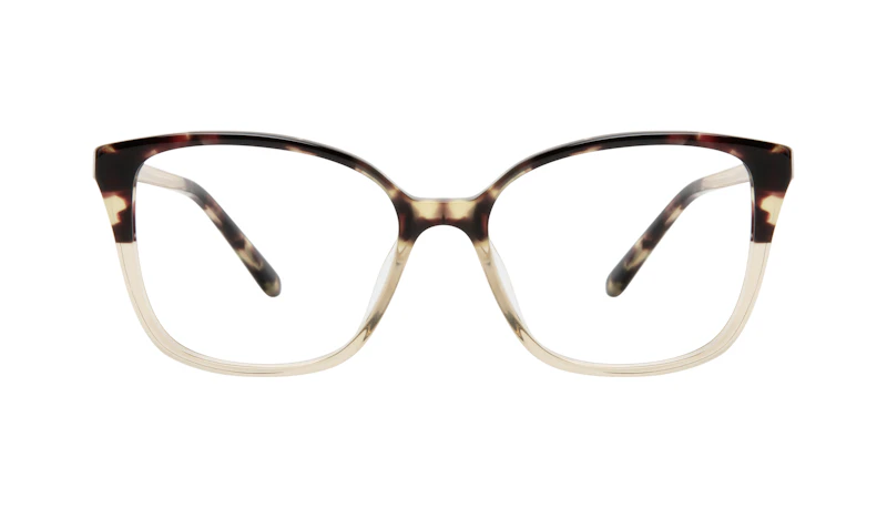 Lunettes tendance Carrée Lunettes de vue Femmes Only Golden Tort