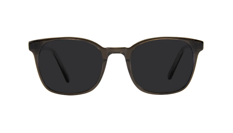 Affordable Fashion Glasses Rectangle Square Sunglasses Men Peak Black Ice