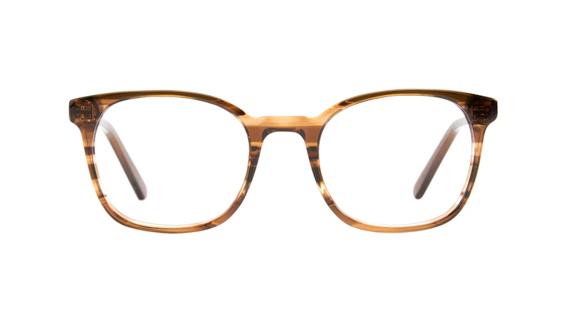 Affordable Fashion Glasses Rectangle Square Eyeglasses Men Peak Wood