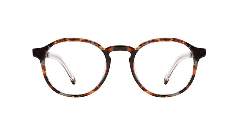 Affordable Fashion Glasses Round Eyeglasses Men Prime XL Mahogany