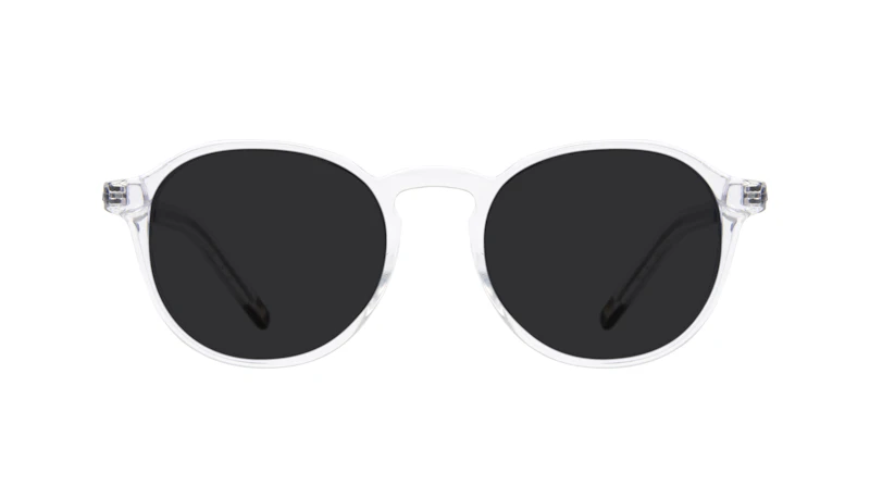Affordable Fashion Glasses Round Sunglasses Men Prime Clear