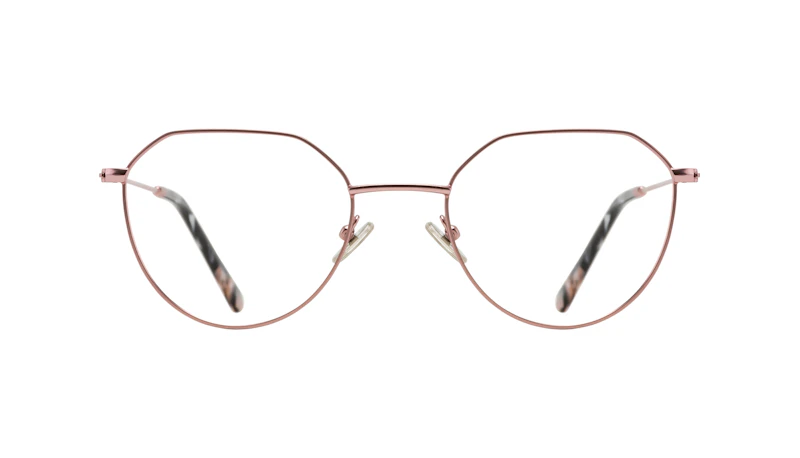 Affordable Fashion Glasses Round Eyeglasses Women Prism Blush