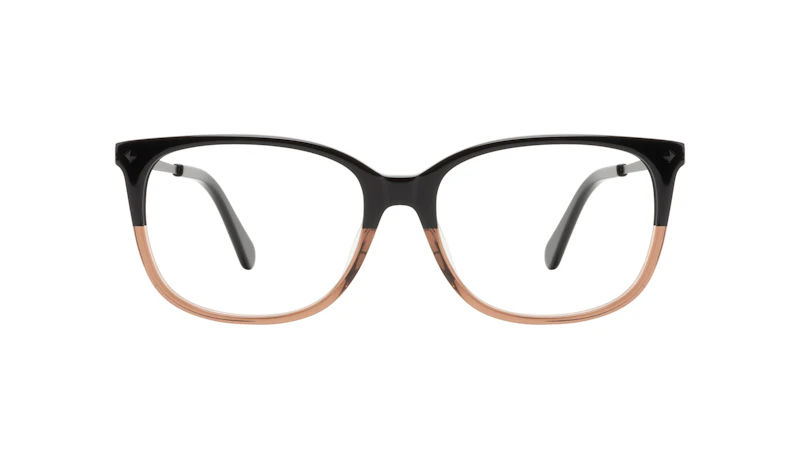 Lunettes tendance Rectangle Carrée Lunettes de vue Femmes Refine Wood Terra