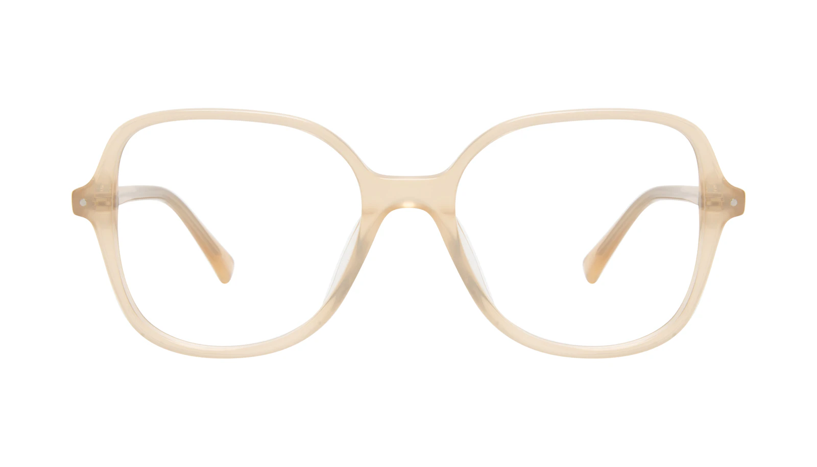 Lunettes tendance Carrée Lunettes de vue Femmes Scene Peach