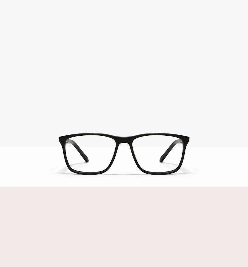 Affordable Fashion Glasses Rectangle Eyeglasses Men Skill Matte Black