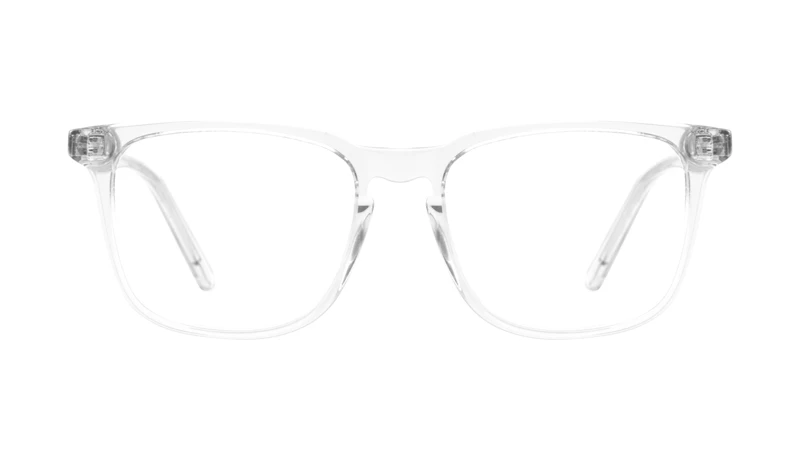 Affordable Fashion Glasses Rectangle Eyeglasses Men Trace Grey